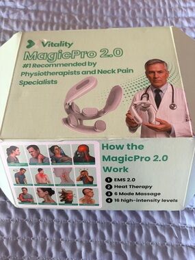 MagicPro 2.0 Neck Massager - White